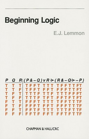 Carte Beginning Logic E. J. Lemmon