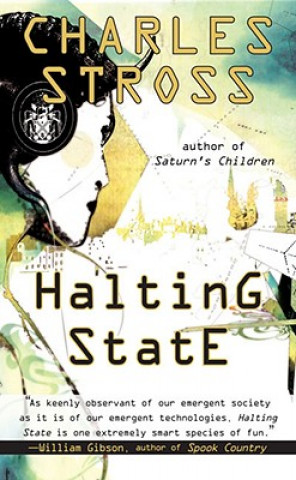 Kniha Halting State. Du bist tot, englische Ausgabe Charles Stross