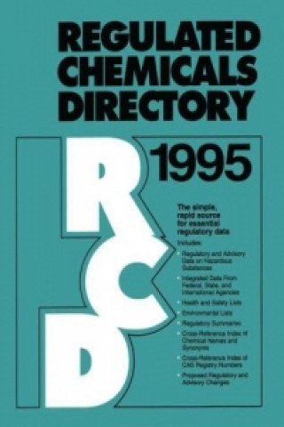 Książka Regulated Chemicals Directory 1995 Petros C. Mavroidis