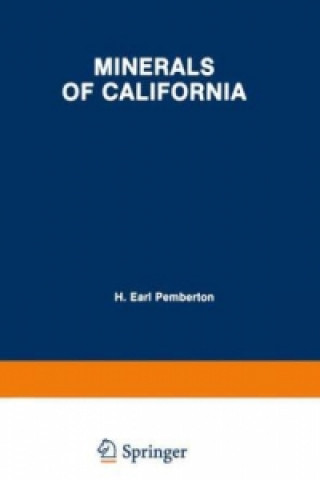 Book Minerals of California H. Earl Pemberton