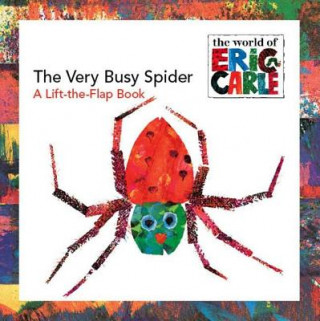 Kniha The Very Busy Spider Eric Carle
