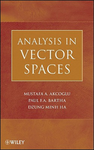 Kniha Analysis in Vector Spaces Mustafa A. Akcoglu