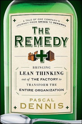 Kniha Remedy - Bringing Lean Thinking Out of the Factory To Transform the Entire Organization Pascal Dennis