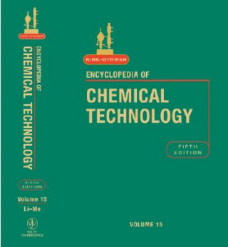 Carte Encyclopedia of Chemical Technology 5e V15 R. E. Kirk-Othmer