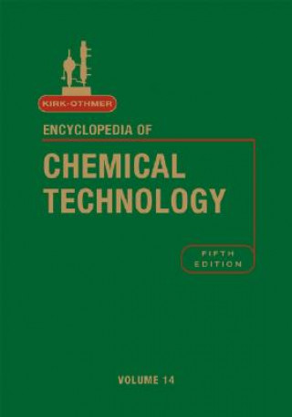 Carte Kirk-Othmer Encyclopedia of Chemical Technology, Volume 14 R. E. Kirk-Othmer