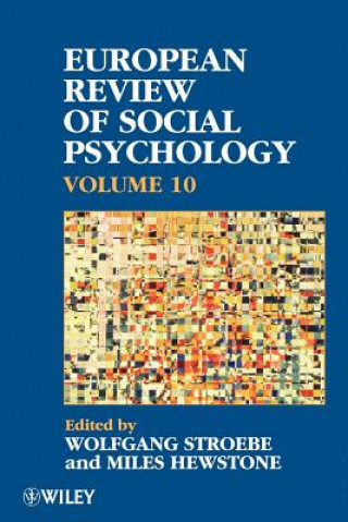 Książka European Review of Social Psychology, Volume 10 Wolfgang Stroebe