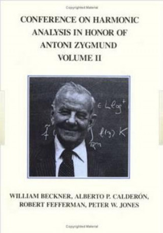 Książka Conference Harmonic Analysis, Volume II Pedro Calderón de la Barca