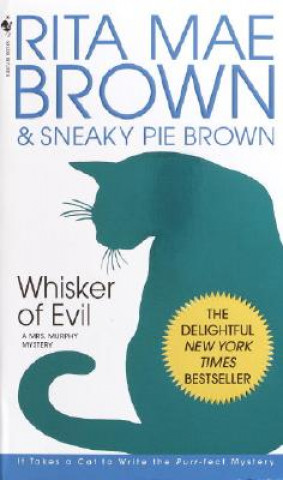 Kniha Whisker of Evil. Die Katze im Sack, englische Ausgabe Rita Mae Brown