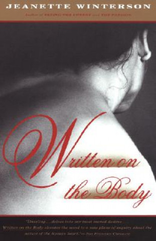 Kniha Written on the Body. Auf den Körper geschrieben, englische Ausgabe Jeanette Winterson