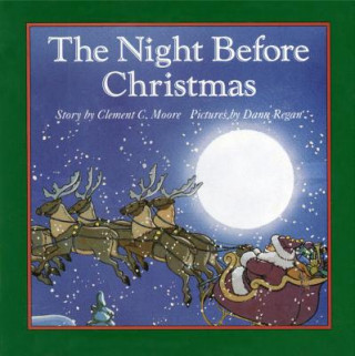 Carte The Night Before Christmas, Board Book Clement Clarke Moore
