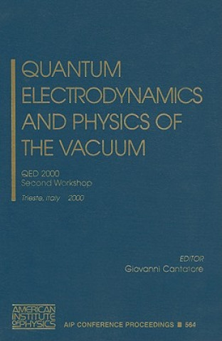 Könyv Quantum Electrodynamics and Physics of the Vacuum Giovanni Cantatore