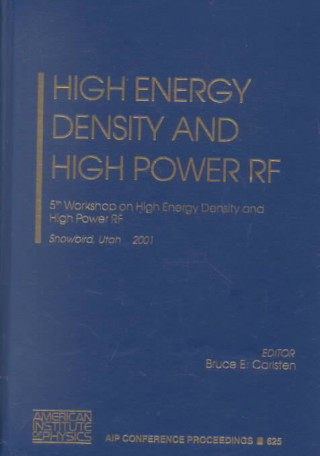 Книга High Energy Density and High Power RF Bruce E. Carlsten