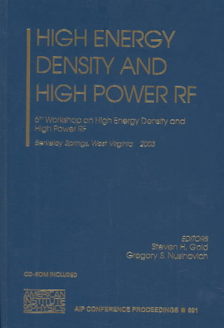 Könyv High Energy Density and High Power RF Steven H. Gold