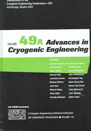 Kniha Advances in Cryogenic Engineering Joseph Waynert