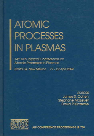 Knjiga Atomic Processes in Plasmas James S. Cohen