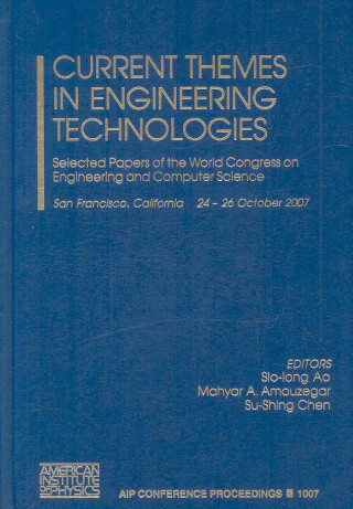 Książka Current Themes in Engineering Technologies Mahyar A. Amouzegar