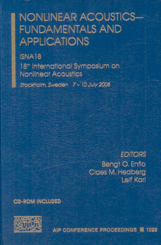 Kniha Nonlinear Acoustics - Fundamentals and Applications B.O. Enflo