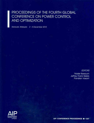 Könyv Proceedings of the Fourth Global Conference on Power Control and Optimization Nader Nassif Barsoum