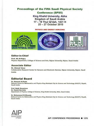 Carte Proceedings of the Fifth Saudi Physical Society Conference (SPS5) Ali Al-Hajry