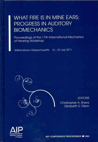 Libro What Fire is in Mine Ears: Progress in Auditory Biomechanics: Christopher A. Shera