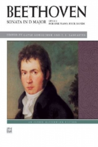 Book Sonata in D Major, Op. 6 Ludwig van Beethoven