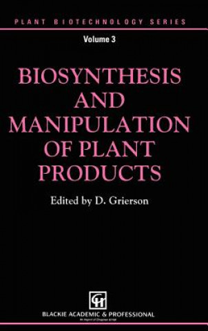 Kniha Biosynthesis and Manipulation of Plant Products Donald Grierson