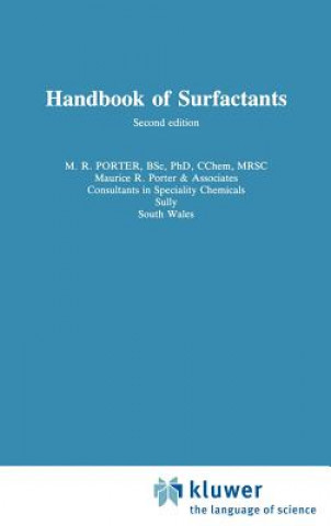 Kniha Handbook of Surfactants M.R. Porter