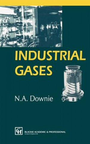 Kniha Industrial Gases N. A. Downie