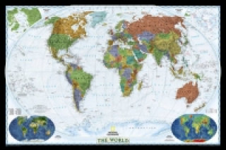 Nyomtatványok World, Decorator line, Planokarte National Geographic Maps