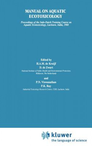 Könyv Manual on Aquatic Ecotoxicology H. A. M. de Kruijf