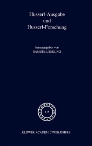Könyv Husserl-Ausgabe Und Husserl-Forschung J. C. Ijsseling