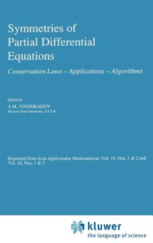 Książka Symmetries of Partial Differential Equations A.M. Vinogradov
