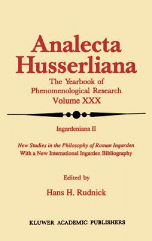 Könyv Ingardeniana II Hans H. Rudnick