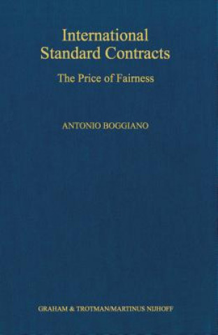 Könyv International Standard Contracts Antonio Boggiano
