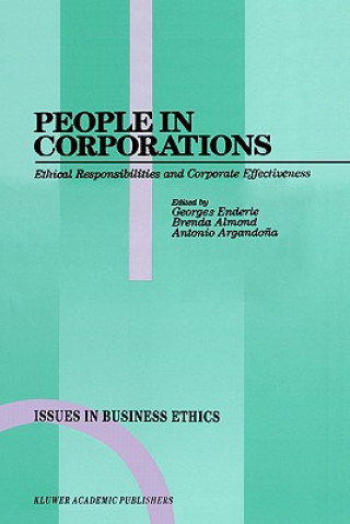 Livre People in Corporations Georges Enderle