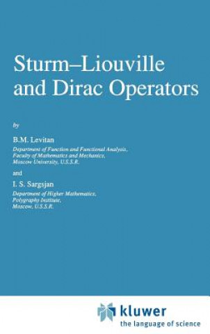 Kniha Sturm-Liouville and Dirac Operators evitan