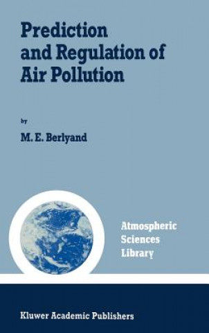 Könyv Prediction and Regulation of Air Pollution M.E. Berlyand