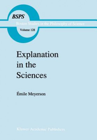 Buch Explanation in the Sciences Émile Meyerson