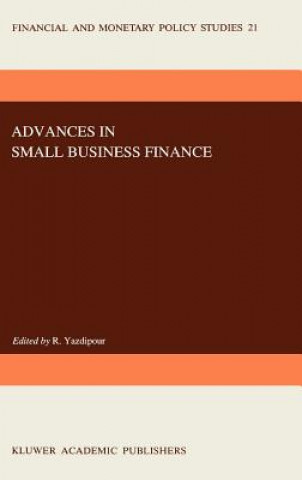 Knjiga Advances in Small Business Finance Rassoul Yazdipour