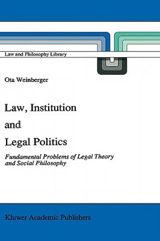 Kniha Law, Institution and Legal Politics O. Weinberger