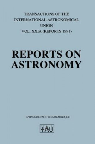 Könyv Reports on Astronomy Derek McNally