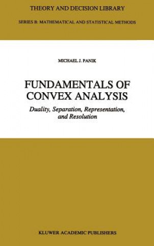 Buch Fundamentals of Convex Analysis M.J. Panik