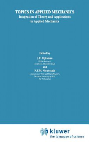 Könyv Topics in Applied Mechanics J.F. Dijksman