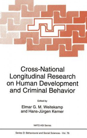 Książka Cross-National Longitudinal Research on Human Development and Criminal Behavior E. Weitekamp