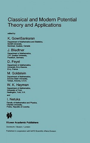 Carte Classical and Modern Potential Theory and Applications K. GowriSankaran
