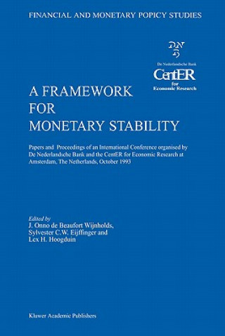 Book Framework for Monetary Stability J. O. de Beaufort Wijnholds