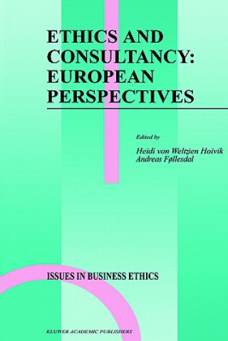 Buch Ethics and Consultancy: European Perspectives Heidi von Weltzien Hoivik