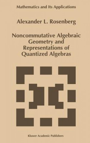 Książka Noncommutative Algebraic Geometry and Representations of Quantized Algebras A. Rosenberg