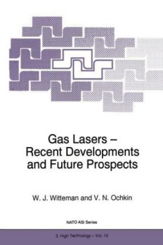 Könyv Gas Lasers - Recent Developments and Future Prospects W.J. Witteman