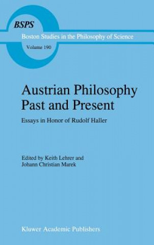 Książka Austrian Philosophy Past and Present Keith Lehrer